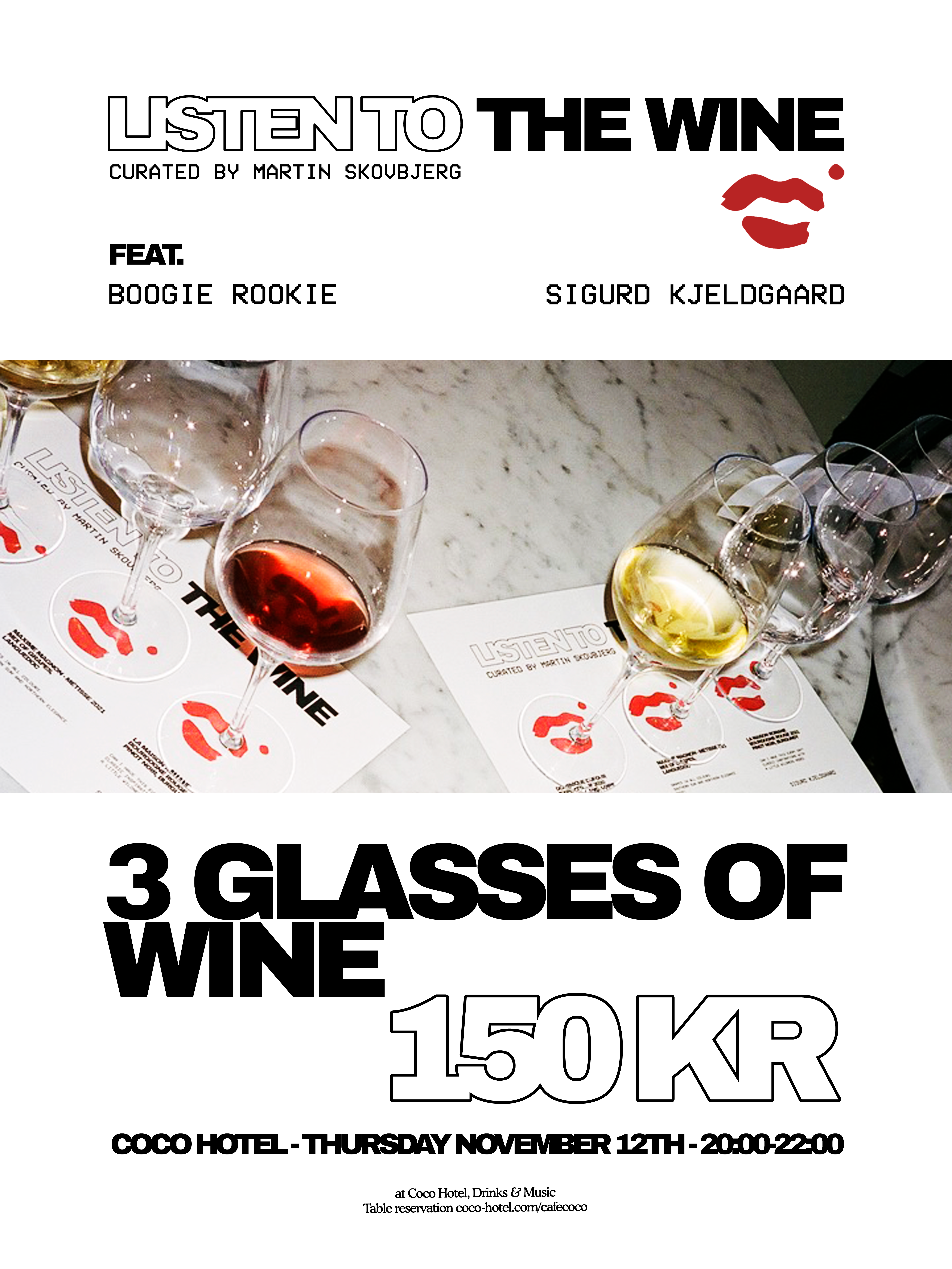 Listen to the Wine er tilbage! – Coco Hotel